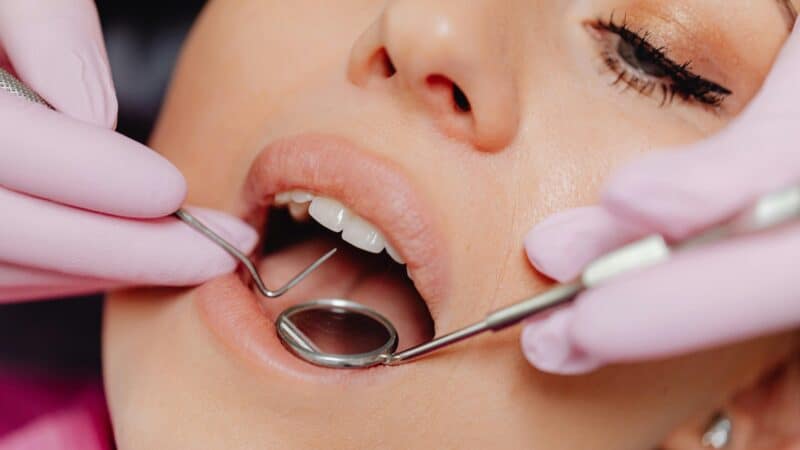 Modern dental clinic interior